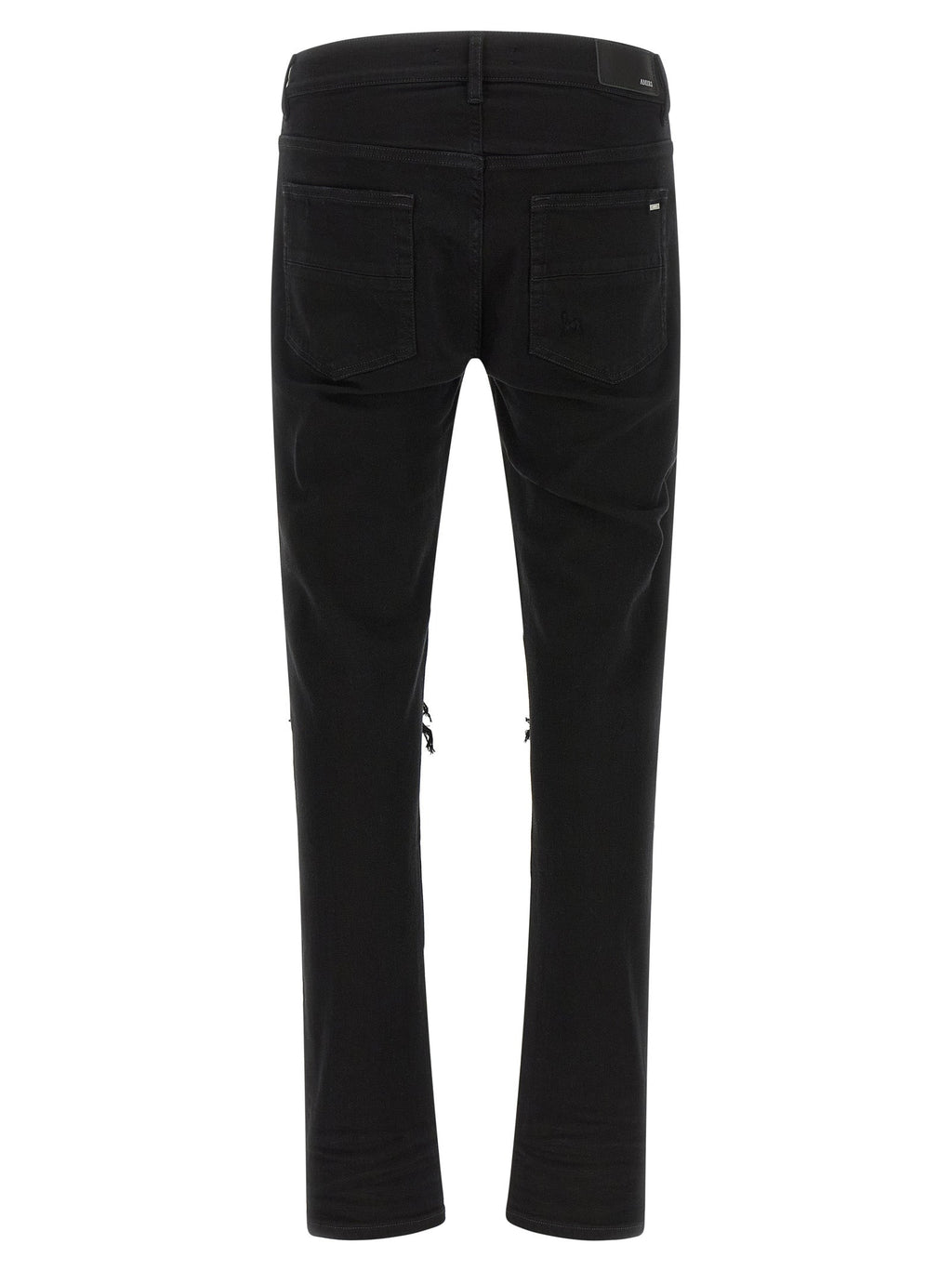 Schwarze Baumwoll-Jeans im Slim Fit Amiri