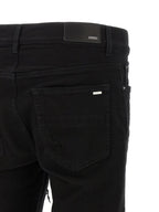 Schwarze Baumwoll-Jeans im Slim Fit Amiri