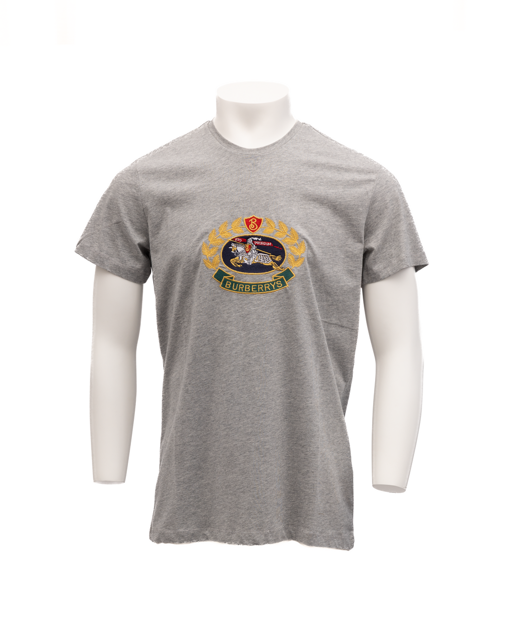 Graues Baumwoll-T-Shirt Burberry