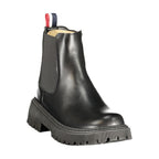 Schwarze Stiefeletten aus Polyurethan für Damen U.S. POLO ASSN.