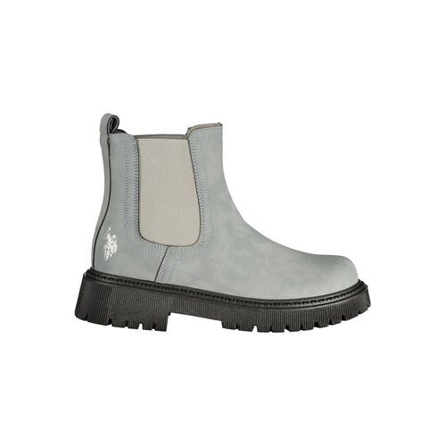"Graue Damen-Stiefelette aus Polyurethan" U.S. POLO ASSN.