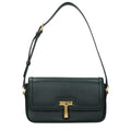 Grüne Leder Schultertasche Tom Ford