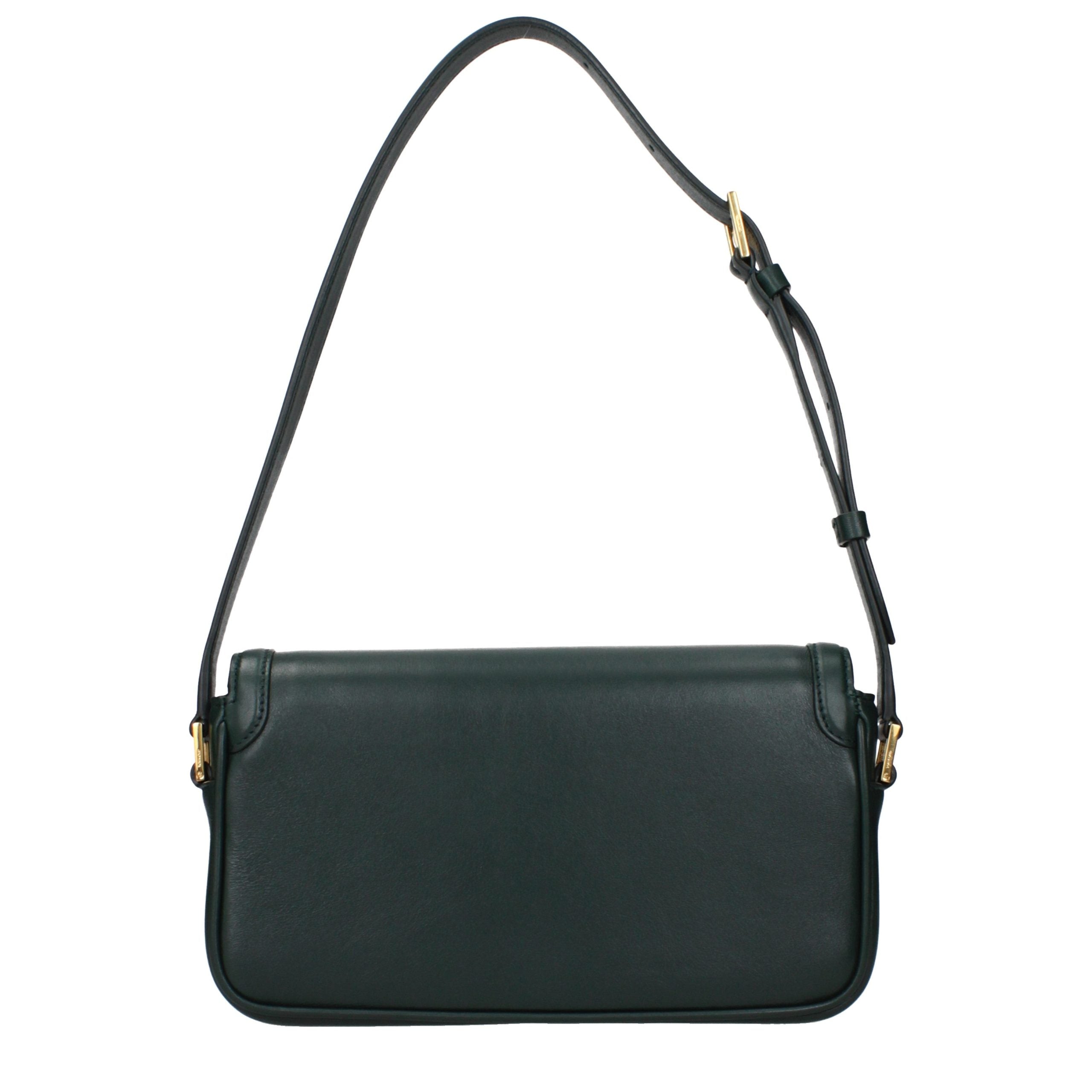 Grüne Leder Schultertasche Tom Ford