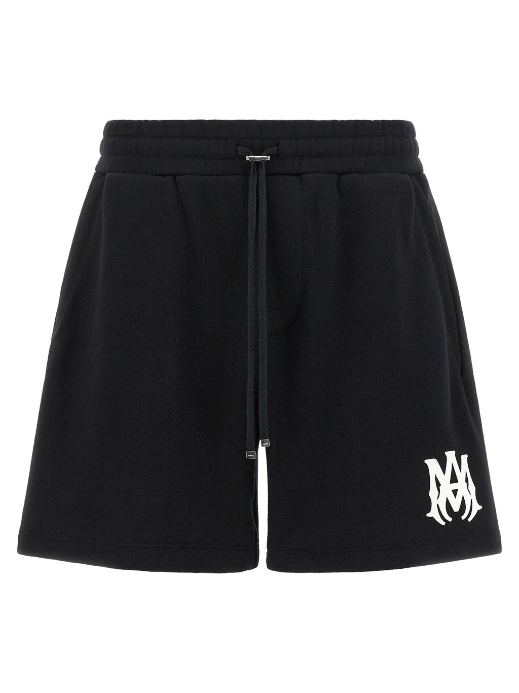 Schwarze Baumwoll-Bermudashorts Amiri
