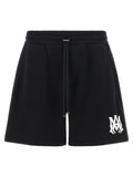 Schwarze Baumwoll-Bermudashorts Amiri