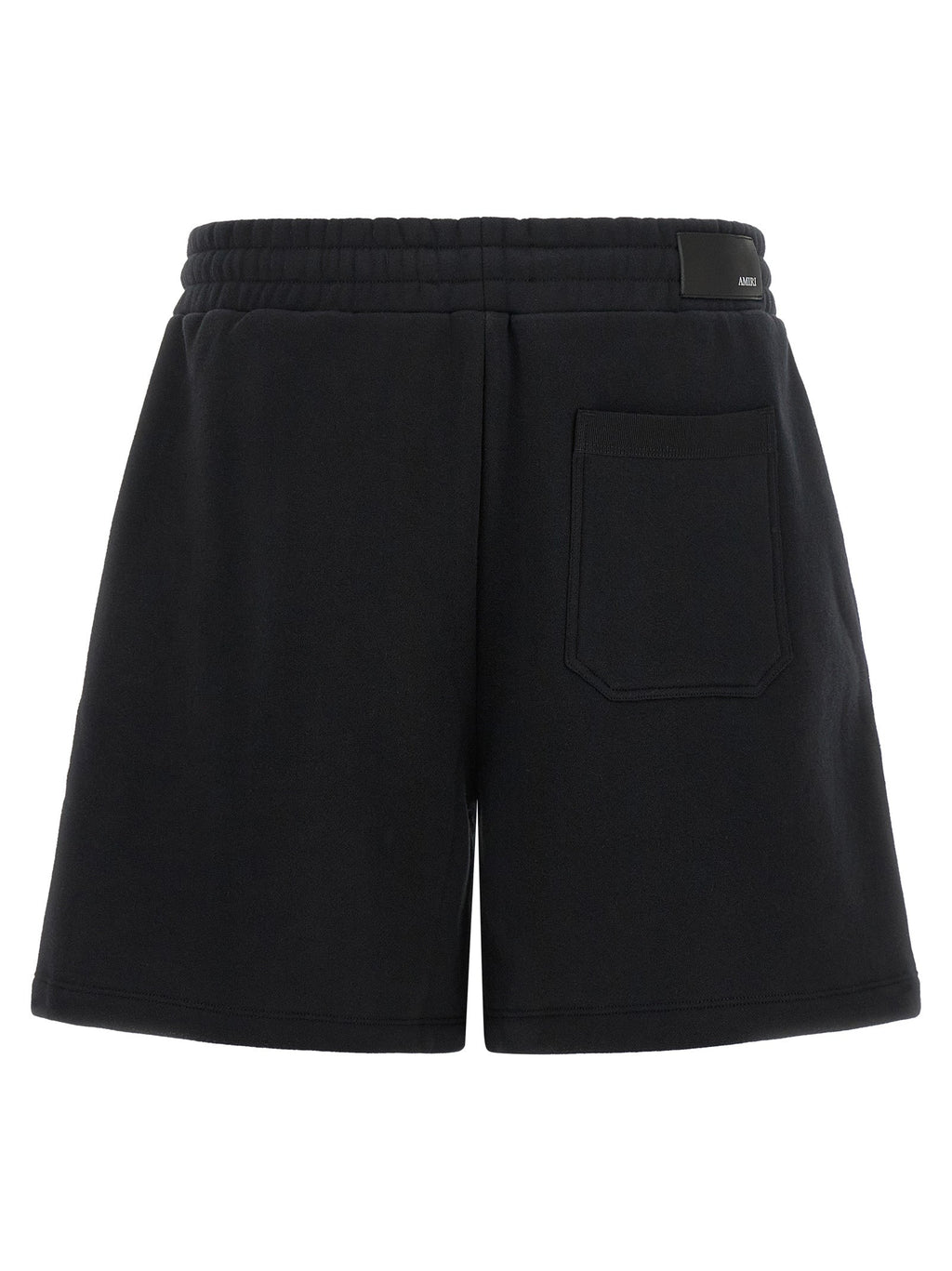Schwarze Baumwoll-Bermudashorts Amiri