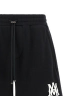 Schwarze Baumwoll-Bermudashorts Amiri