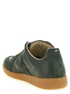 Bicolor Calfskin Low Top Sneakers Maison Margiela