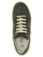 Bicolor Calfskin Low Top Sneakers Maison Margiela