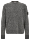 Grauer Wollcardigan Stone Island