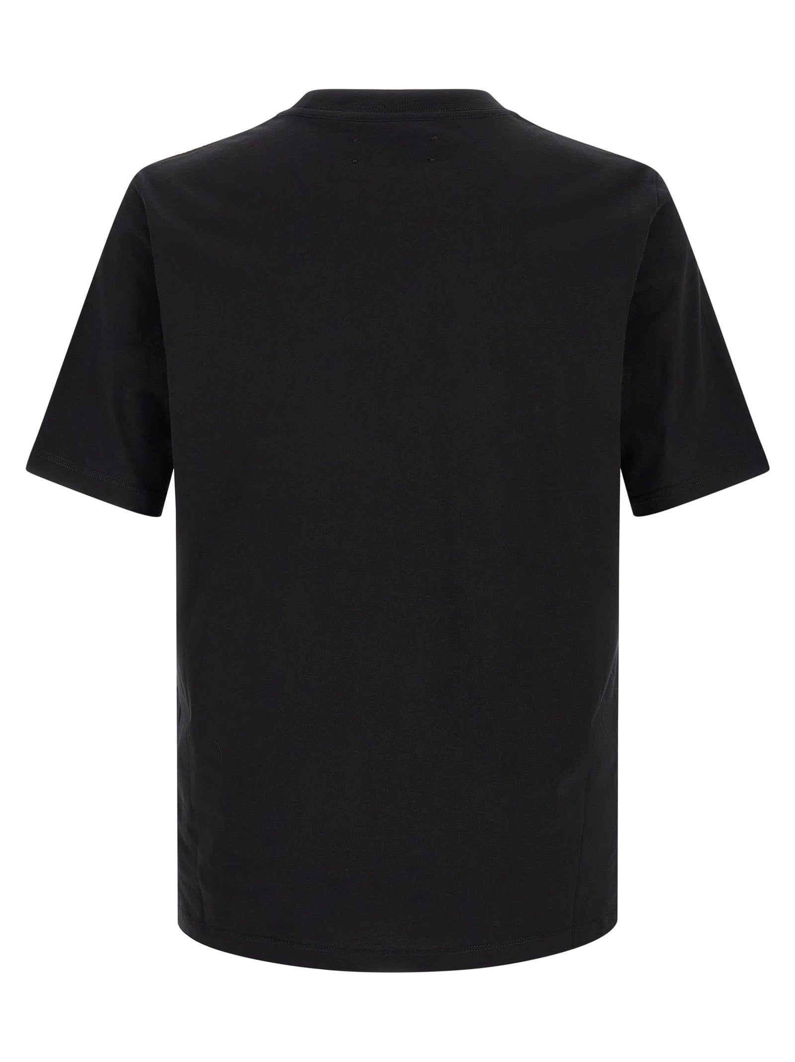 Schwarzes Baumwoll-T-Shirt Amiri