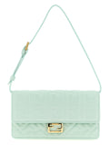 Schultertasche aus zweifarbigem Lammleder Fendi