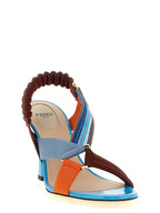 Sandale Colibrì aus Viskose in Multicolor Fendi