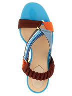 Sandale Colibrì aus Viskose in Multicolor Fendi