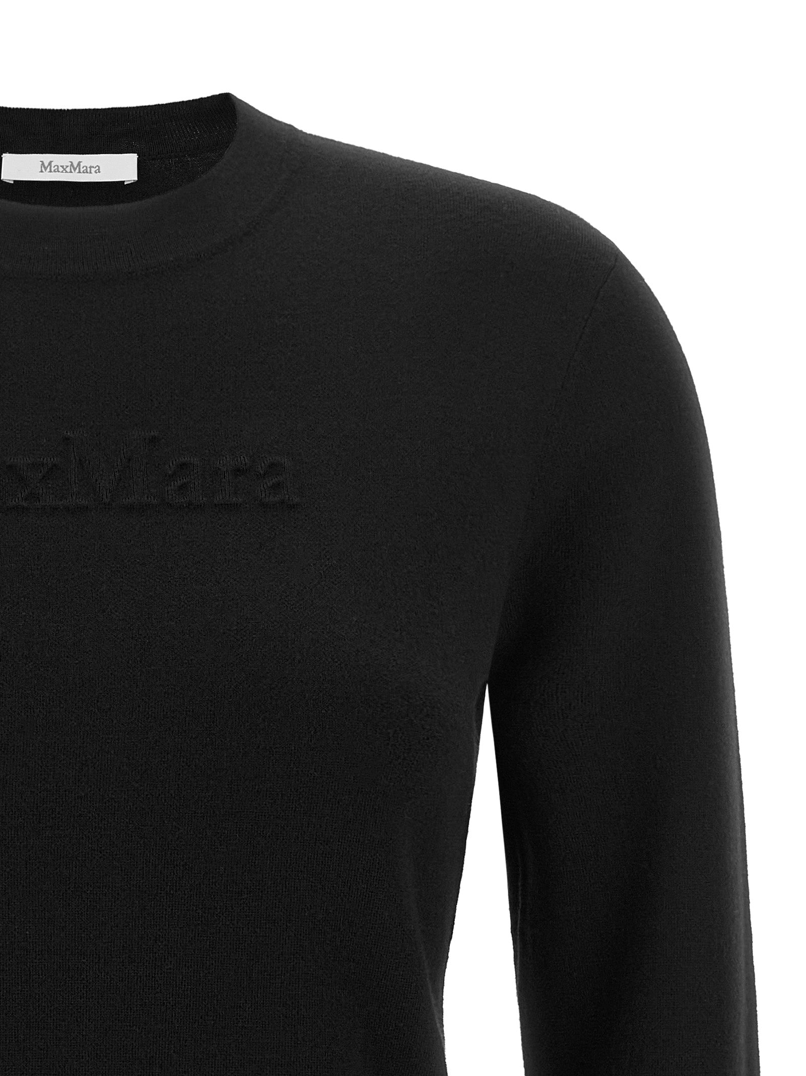 Schwarzer Cardigan aus Schurwolle Max Mara