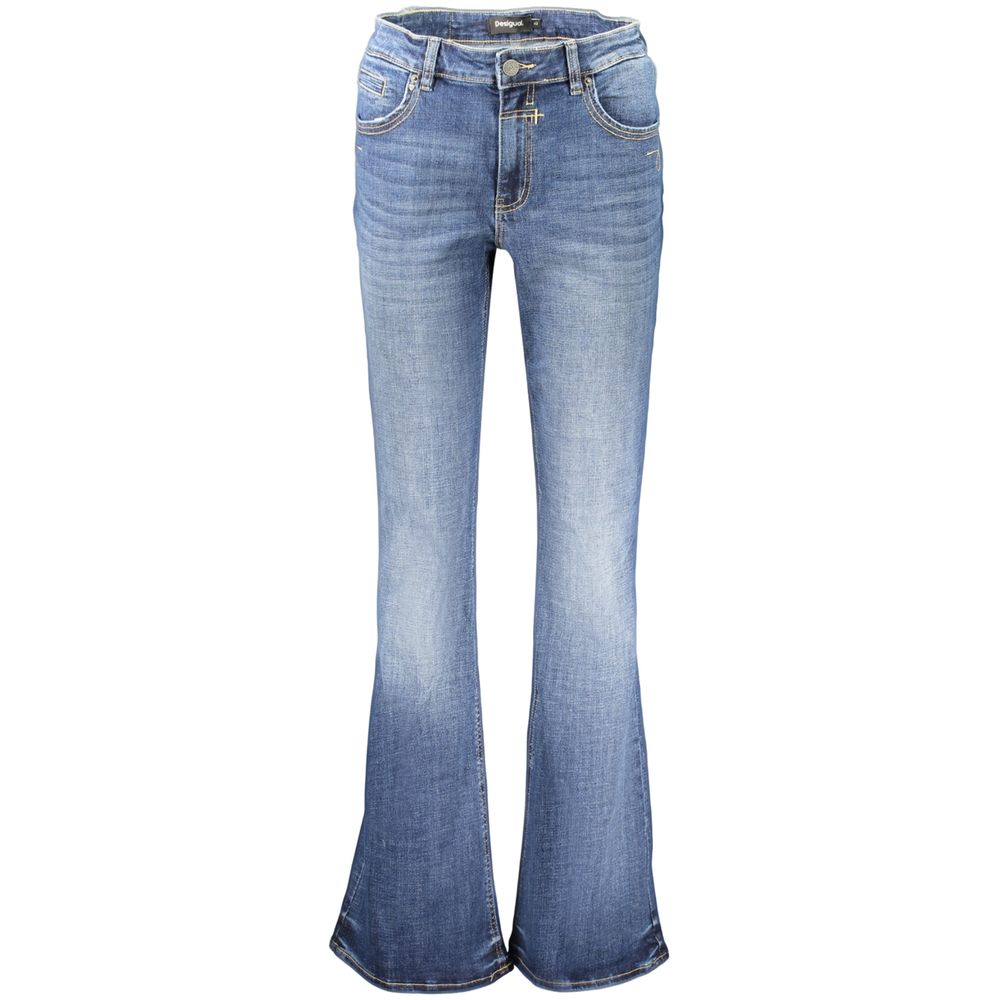 Damen-Jeans aus Baumwolle in Blau Desigual