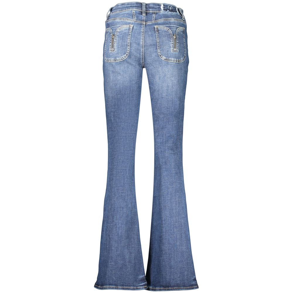 Damen-Jeans aus Baumwolle in Blau Desigual