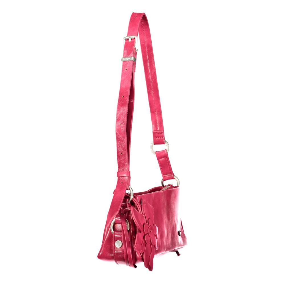 Rose Polyurethan-Tasche für Damen Desigual