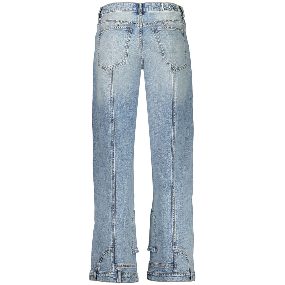 Azzurro Baumwoll-Jeans für Damen Desigual