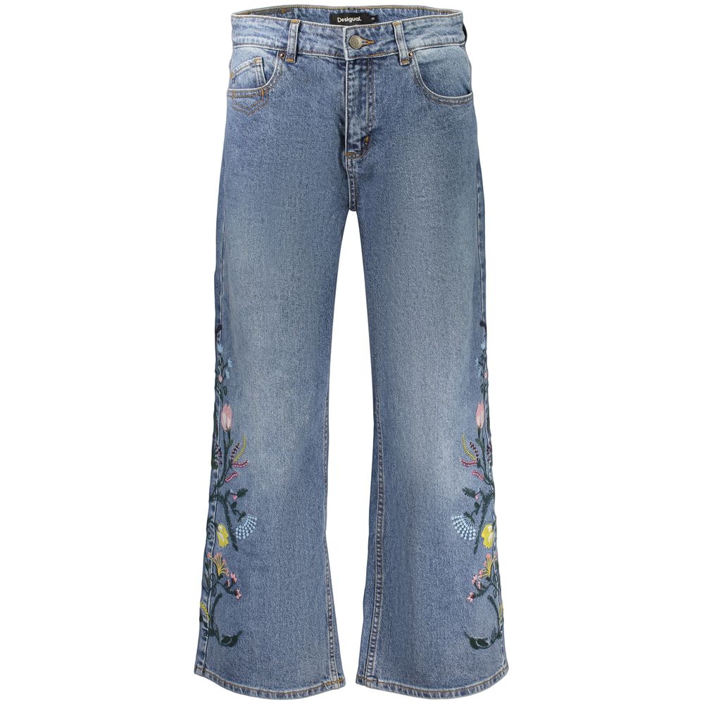 Damenjeans aus Baumwolle in Blau Desigual
