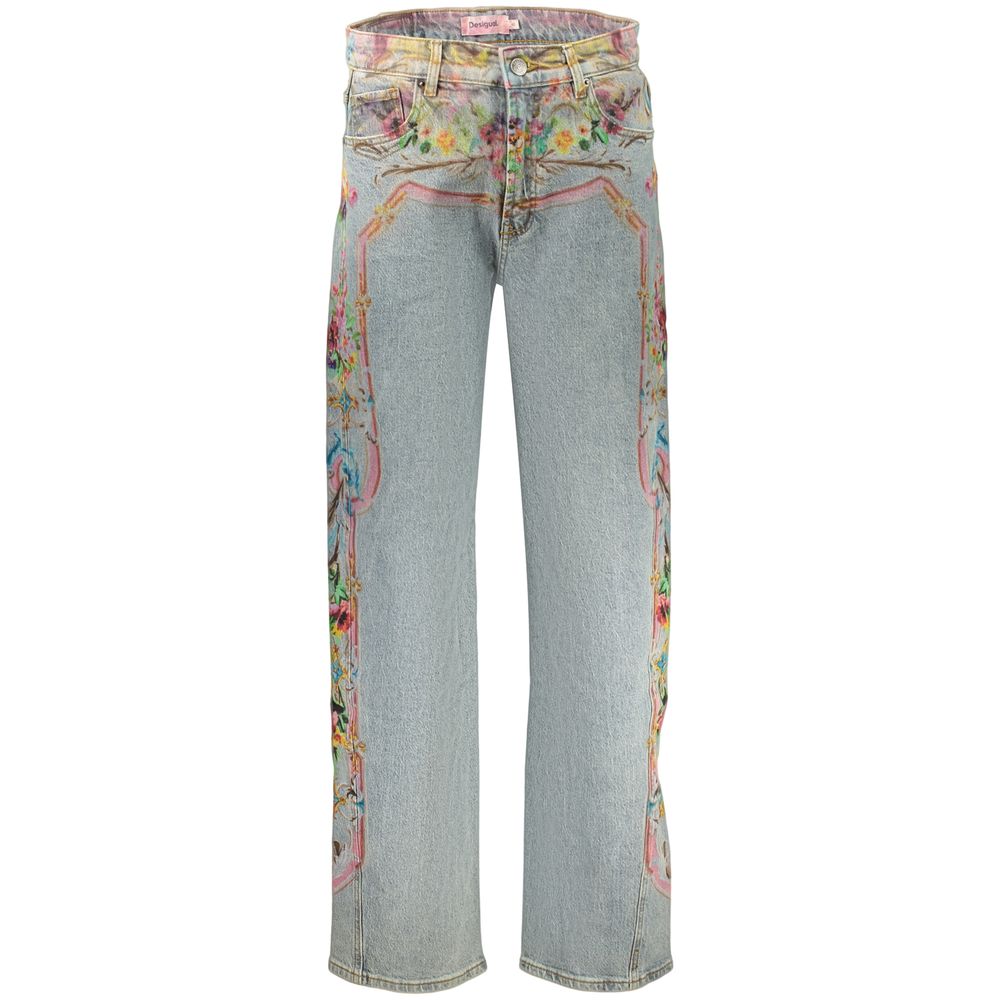 Blaue Jeans aus Baumwolle für Damen Desigual