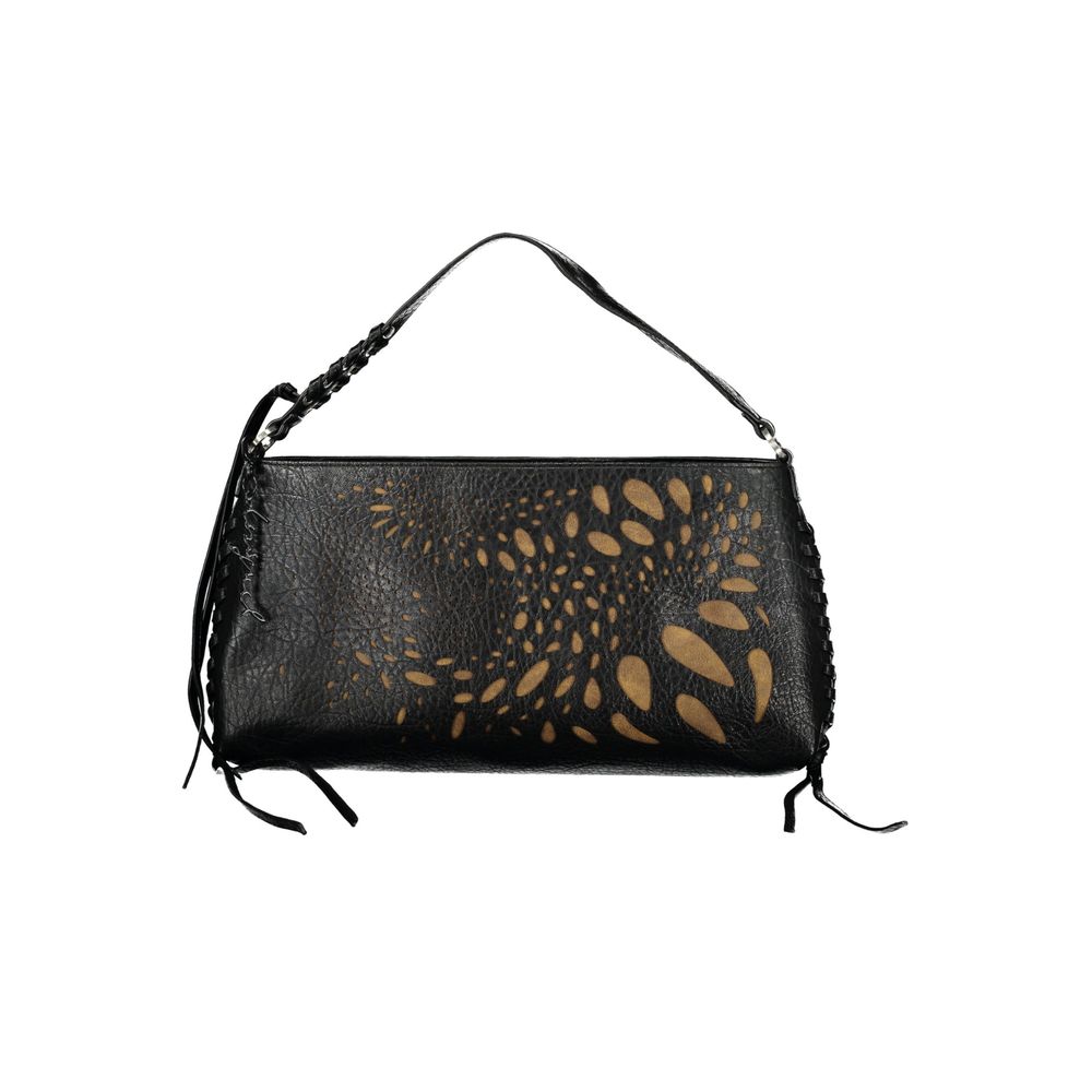 Schwarze Handtasche aus Polyethylen Desigual