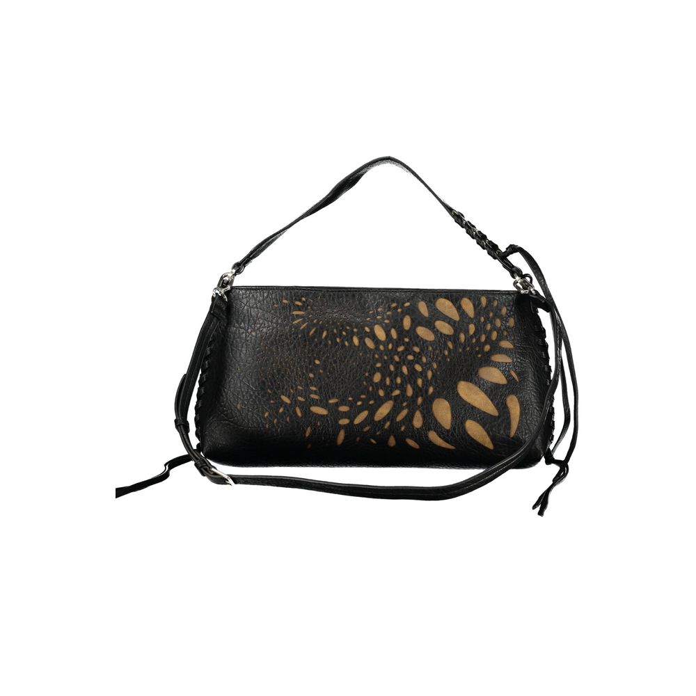 Schwarze Handtasche aus Polyethylen Desigual