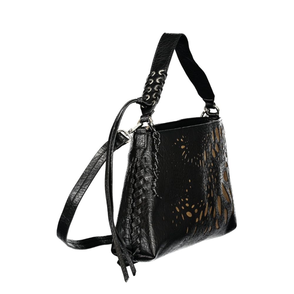 Schwarze Handtasche aus Polyethylen Desigual