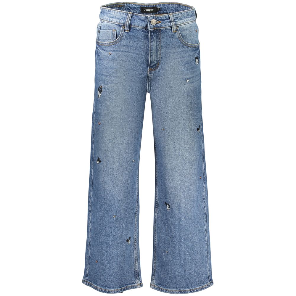 Damen-Jeans aus Baumwolle in Blau Desigual