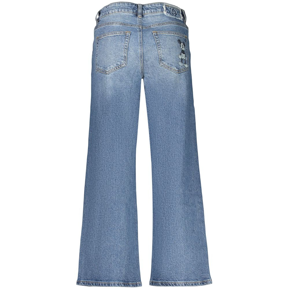 Damen-Jeans aus Baumwolle in Blau Desigual