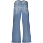 Damen-Jeans aus Baumwolle in Blau Desigual