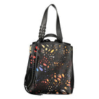Schwarzer Rucksack aus Polyurethan für Damen Desigual