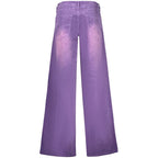 Lila Baumwolle Frauen Jeans Desigual