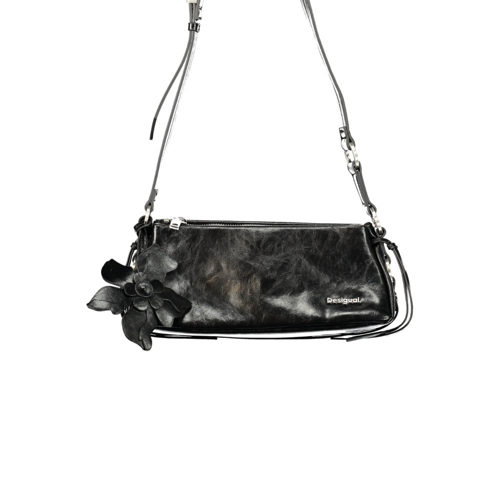Schwarze Handtasche aus Polyethylen Desigual