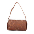 Braune Damenhandtasche aus Polyurethan Desigual