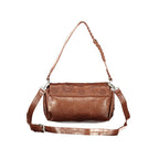 Braune Damenhandtasche aus Polyurethan Desigual