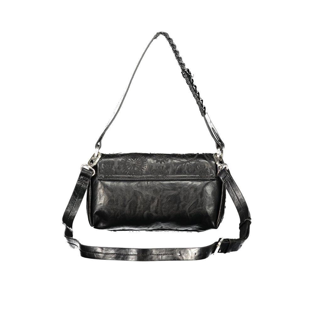 Schwarze Polyethylen-Handtasche Desigual