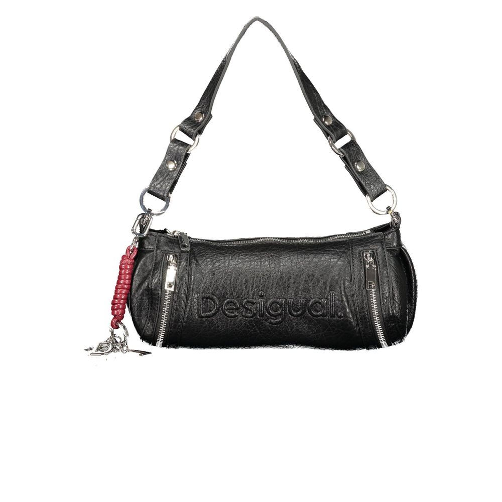 Schwarze Handtasche aus Polyethylen Desigual