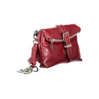 Rote Damen-Schultertasche aus Polyurethan Desigual