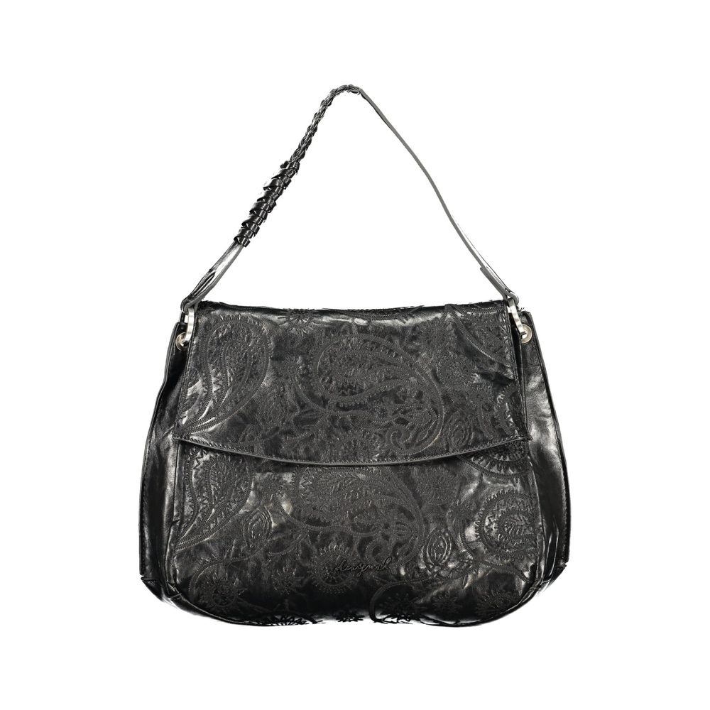 Schwarze Handtasche aus Polyethylen Desigual
