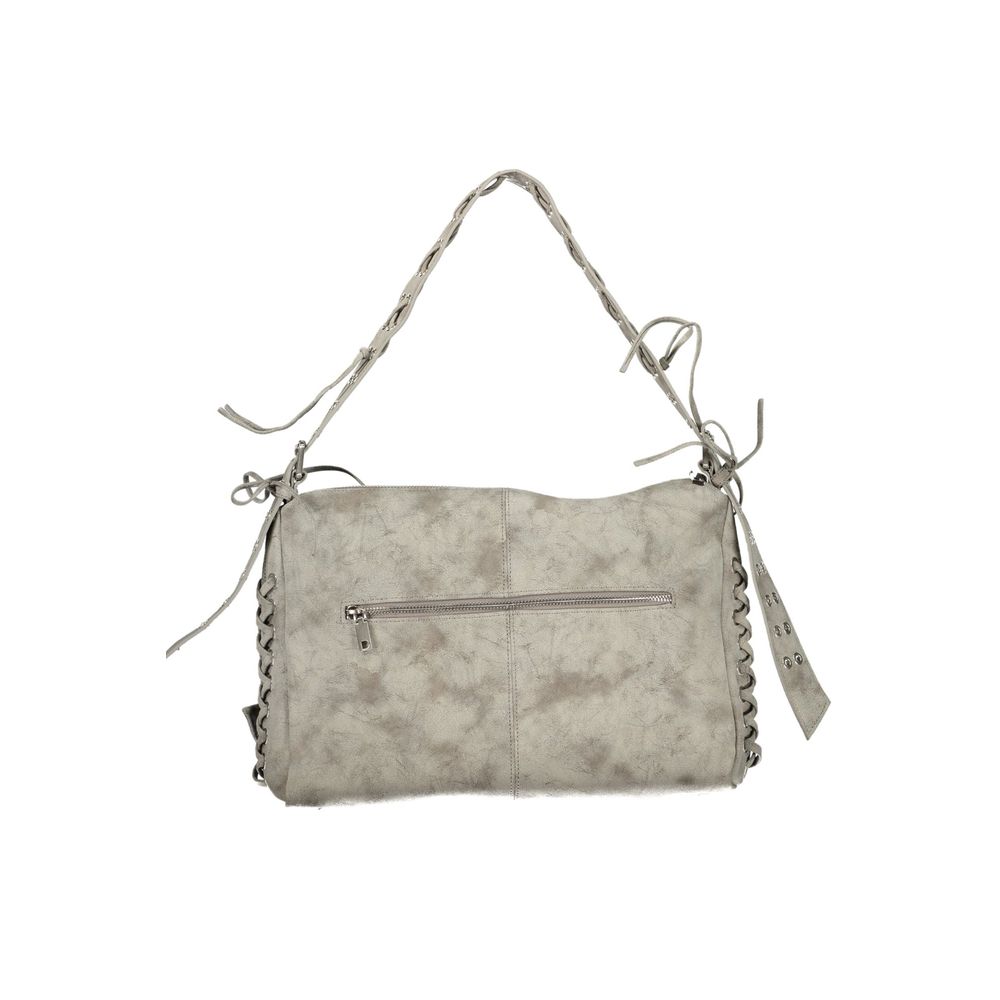 Graue Handtasche aus Polyethylen Desigual