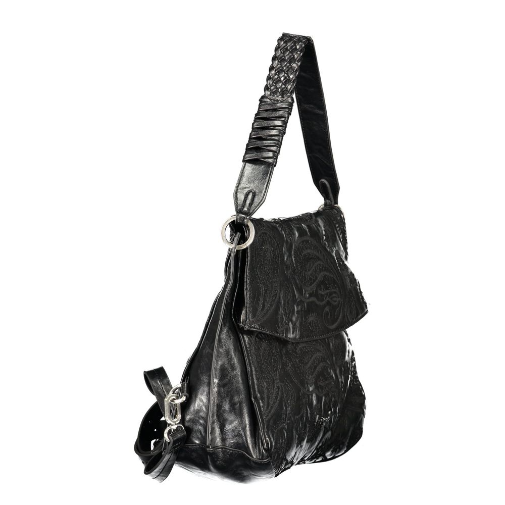 Schwarze Handtasche aus Polyethylen Desigual