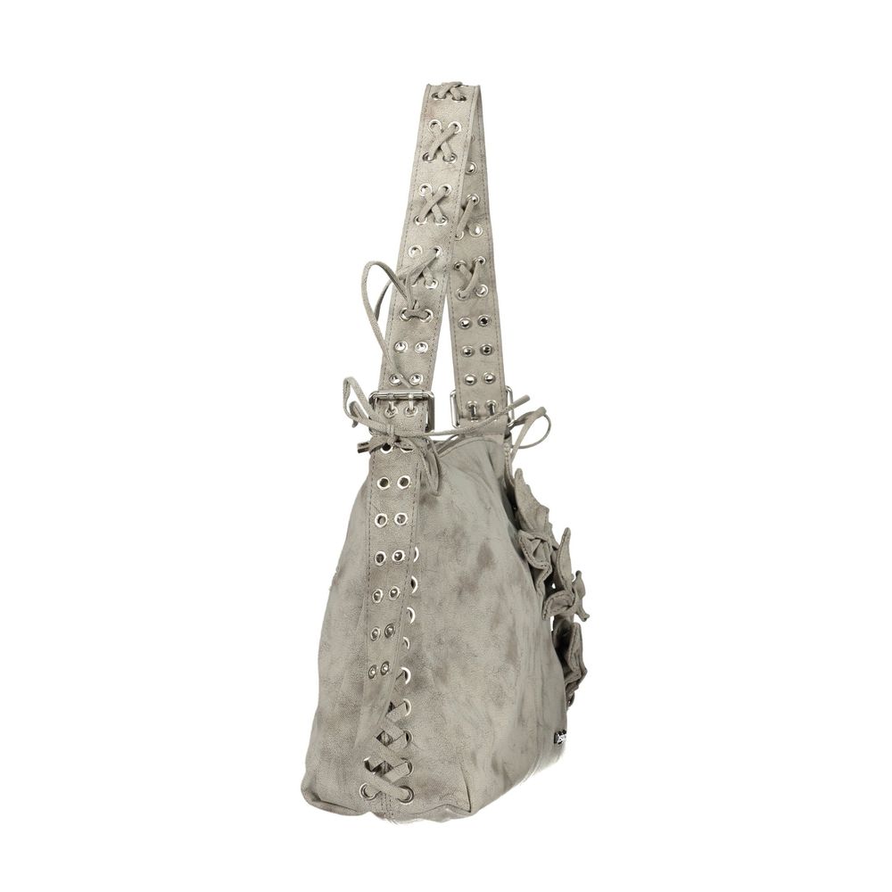Graue Handtasche aus Polyethylen Desigual