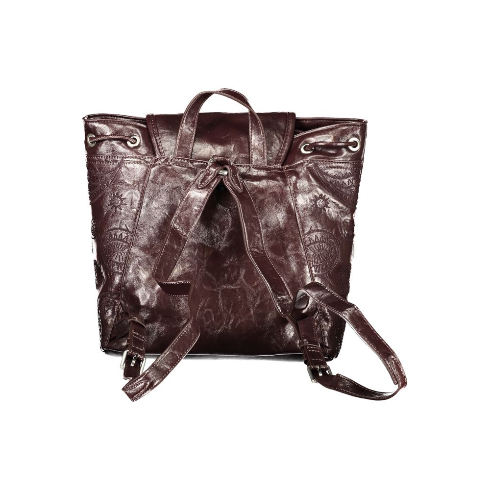 Brauner Rucksack aus Polyethylen Desigual