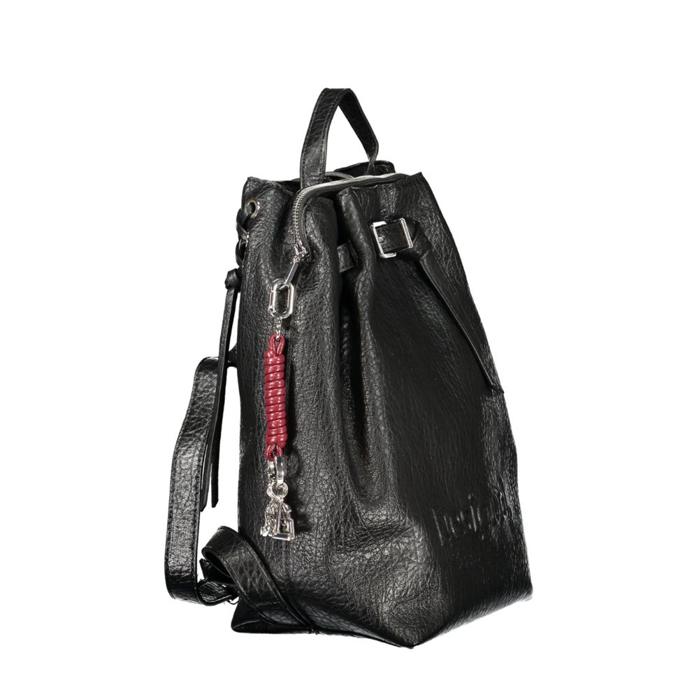 Schwarzer Rucksack aus Polyethylen Desigual