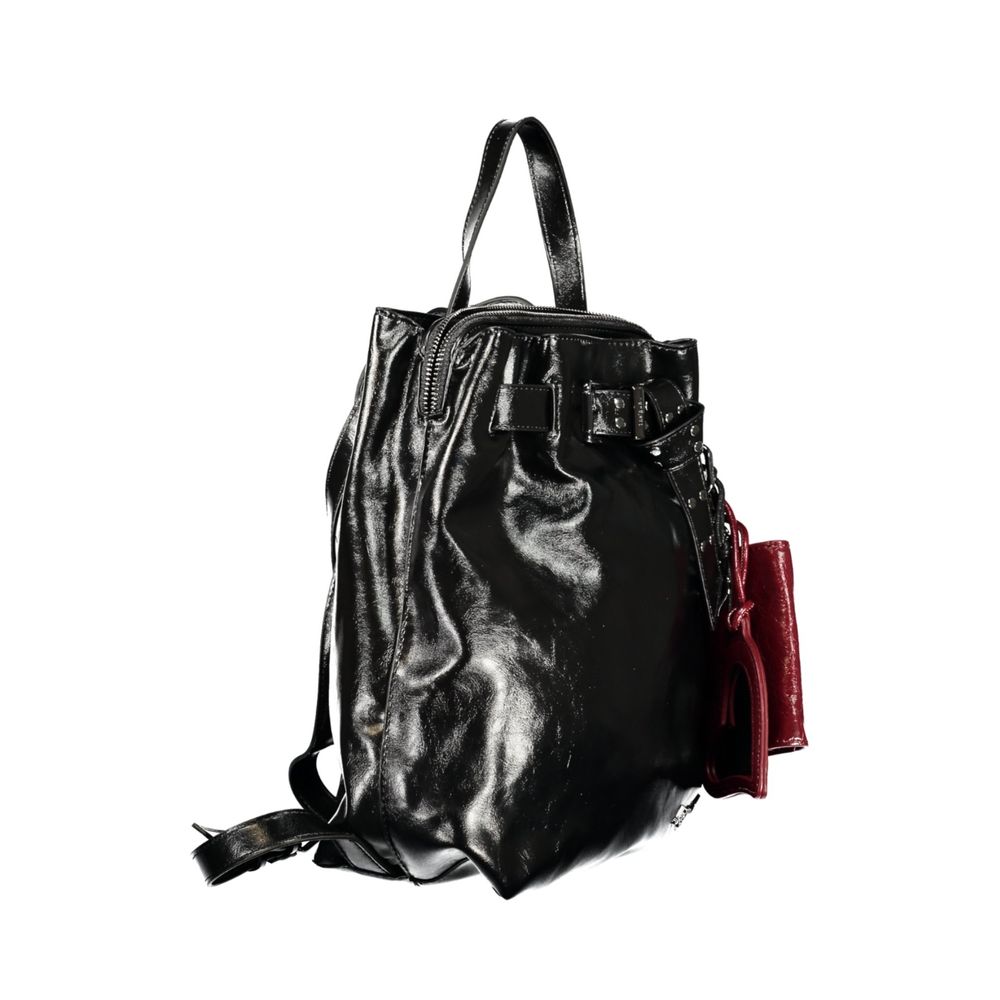 Schwarzer Rucksack aus Polyethylen Desigual