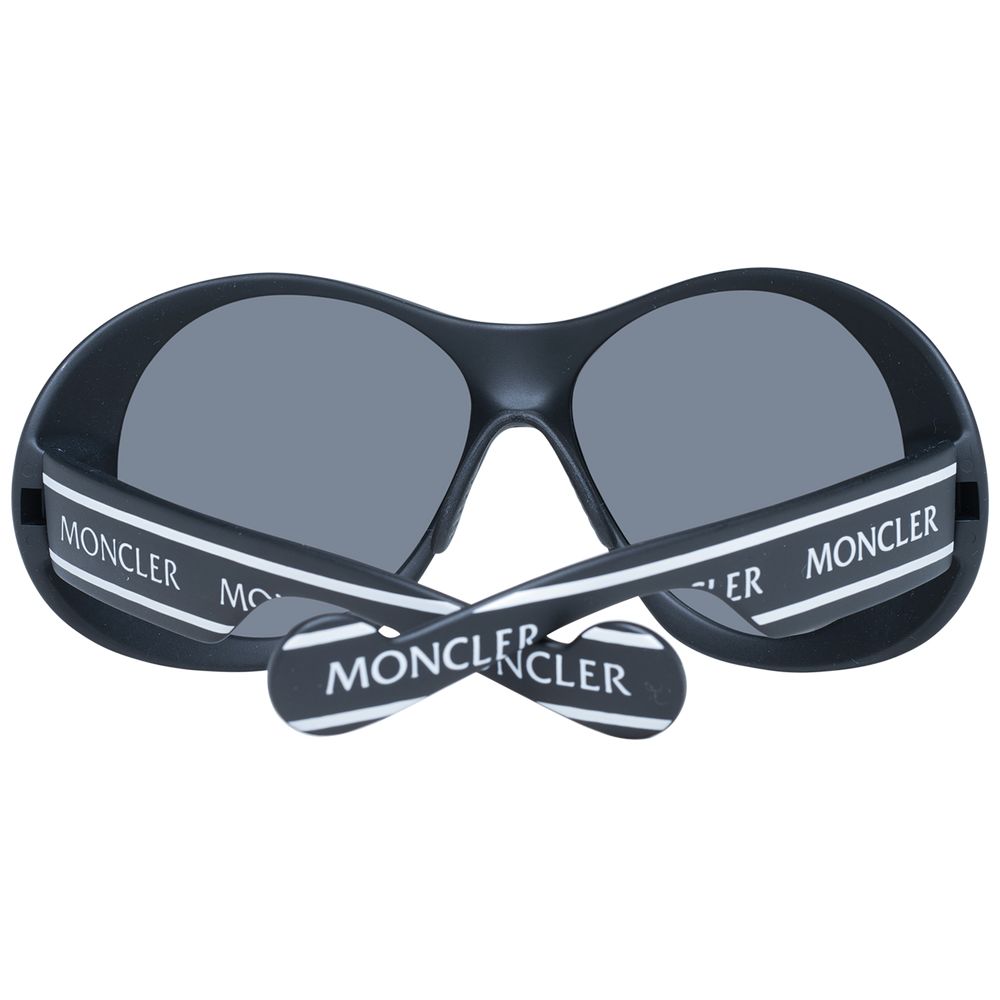 Schwarze Sonnenbrille aus Kunststoff Moncler