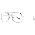 Sonnenbrille aus silbernem Metall Moncler