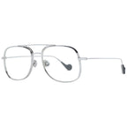 Sonnenbrille aus silbernem Metall Moncler