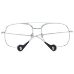 Sonnenbrille aus silbernem Metall Moncler